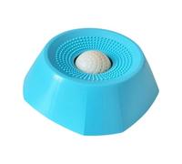 Lento para Perros, Dispensador de Comida Antideslizante con Bola de Lamido, Lento para Perros, Cachorro, Beber Agua, Comer Erguido, Camping, Hogar, Al Aire Libre, Interior, Jardín, Patio
