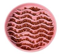 Lento para Perros - Interactivo Anti-Atragantamiento Antideslizante con Succión | Cuenco Laberinto para Perros Pequeños - para Comida Agua Premios Interior Exterior Viaje Enriquecimiento