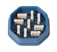 lento para perros, plato antiasfixia, platos para comer lentamente, para alimentar con agua, comer perros pequeños, grandes, medianos, cachorros, mascotas, gatos