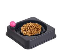 Lento Para Perros Plato De Alimentación Interactivo Anti-Atragantamiento Y