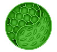 Lento Para Perros - Plato De Silicona Anti-Atragantamiento Y Antideslizante - Platos Para Perros Que Comen Más Despacio | Para Cachorro Mascota Mediano Grande Senior Hogar Interior Exterior Jardín Via