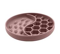 Lento para Perros,Plato Interactivo De Silicona con,Dispensador De Lamer para Comida Humeda - para Cachorros Y Perros Todas Razas Uso Interior Exterior