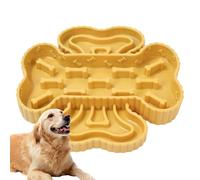 Lento para Perros - Plato para Gatos con Ventosa Antideslizante - Antideslizante Y Antiatragantamiento para Cachorros Y Mayores del Aburrimiento Interior Y Exterior