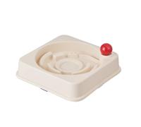 Lento para Perros | Plato para Mascotas Interactivo Antideslizante Y Antiahogo - Cuenco De Alimento Puzzle para Alimentación Saludable De Gatos - En Hogar Apartamento Habitación Salón Balcón