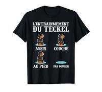 L'Entrainmement du Teckel Dachshund Camiseta