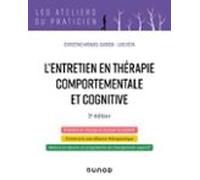 Lentretien En Thérapie Comportementale Et Cognitive - 5e Éd. (ebook)