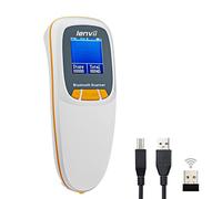 LENVII Portátil Bluetooth Escáner de código de Barras 2D - con Pantalla