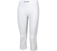 Lenz 1.0 Women Pantalones funcionales 3/4, Blanco, Talla XS/S