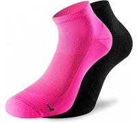 Lenz 3.0 Running Calcetines, negro/rosa, Talla 39-41