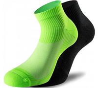 Lenz 3.0 Running Calcetines, negro/verde, Talla 42-44
