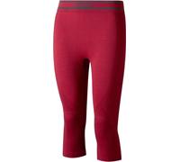 Lenz 6.0 Merino 3/4 Lady Pantalones Funcionales, rojo, tamaño XS para Mujer