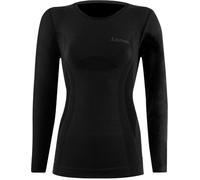 Lenz 6.0 Merino Round Neck Señora Longsleeve, negro, tamaño S para Mujer