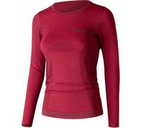 Lenz 6.0 Merino Round Neck Señora Longsleeve, rojo, tamaño XS para Mujer