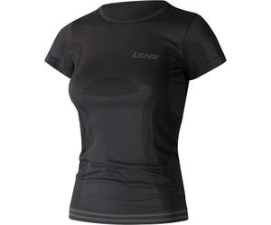 Lenz 6.0 Merino Round Neck Women Camiseta, negro, tamaño L para Mujer