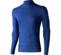 Lenz 6.0 Merino Turtle Neck Camisa Longsleeve, azul, tamaño L para Hombres