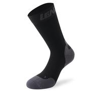 Lenz 7.0 Mid Merino Compression Calcetines, negro, tamaño 39 40 41 para Hombres
