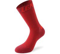 Lenz 7.0 Mid Merino Compression Calcetines, rojo, tamaño 45 46 47 para Hombres