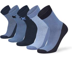 Lenz Boys Calcetines para niños - Paquete de 5, tamaño 24 25 26