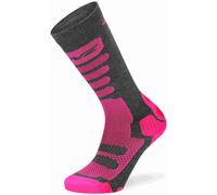 Lenz Free Tour 1.0 Calcetines, gris/rosa, Talla 39-41