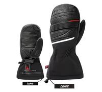 Lenz - Guantes de esquí - Heat Glove 6.0 Finger Cap Mittens Unisex Black - Talla XS - Negro Negro XS