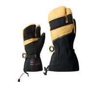 Lenz - Guantes de esquí - Heat Glove 8.0 Finger Cap Lobster Unisex Black/Yellow - Talla L - Amarillo Amarillo L