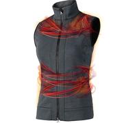 Lenz Heat Vest 2.0, chaleco calefactable mujer S female Gris/Negro