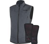 Lenz Heat Vest 2.0 Chaleco calefactable, negro-gris, tamaño XL para Hombres