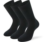 Lenz No Pressure Calcetines - Pack de 3, negro, tamaño 39 40 41 42 para Hombres