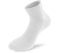 Lenz Performance Quarter Tech Calcetines, blanco, tamaño 39 40 41 42 para Hombres