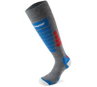 Lenz Skiing 3.0 Calcetines, gris-rojo-azul, tamaño 39 40 41 para Hombres