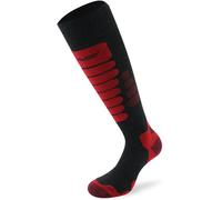 Lenz Skiing 3.0 Calcetines, gris-rojo, tamaño 42 43 44 para Hombres