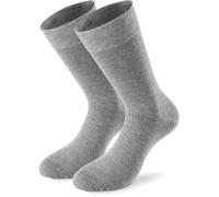 Lenz Soft Touch Calcetines - Paquete de 2, gris, tamaño 39 40 41 42 para Hombres