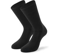 Lenz Soft Touch Calcetines - Paquete de 2, negro, tamaño 39 40 41 42 para Hombres