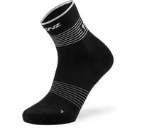 Lenz Think About Merino Outdoor 2 Low Calcetines, negro-blanco, tamaño 35 36 37 38 para Hombres