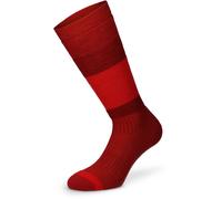 Lenz Think About Merino Winter 1 Calcetines para niños, rojo, tamaño 27 28 29 30