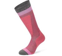 Lenz Think About Merino Winter 2 Calcetines para niños, rosa, tamaño 35 36 37 38