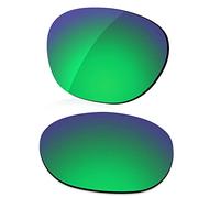 LenzReborn Lente polarizada de repuesto compatible con gafas de sol Ray-Ban RB2027-62, más opciones, Verde césped - Espejo polarizado, Taille unique