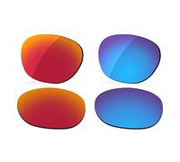 LenzReborn Lente polarizada de repuesto compatible con gafas de sol Ray-Ban RB4187-54, más opciones, Rojo fuego + azul hielo., Talla única
