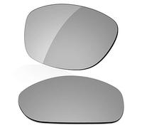 LenzReborn Lente polarizada de repuesto para gafas de sol Arnette Hot Shot AN4182, más opciones, Gris plateado - Espejo polarizado, Talla única
