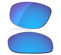 LenzReborn Lente polarizada de repuesto para gafas de sol Bolle Anaconda 10338-64mm - Más opciones, Azul Hielo - Espejo polarizado, Taille unique