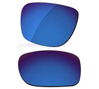 LenzReborn Lente polarizada de repuesto para gafas de sol Oakley Turbine OO9263, más opciones, Azul marino - Espejo polarizado, Talla única