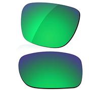 LenzReborn Lente polarizada de repuesto para gafas de sol Oakley Turbine OO9263, más opciones, Verde césped - Espejo polarizado, Talla única
