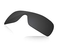 LenzReborn Lente polarizada de repuesto para gafas de sol Oakley Turbine Rotor OO9307, más opciones, Negro Oscuro - Polarizado, Talla única