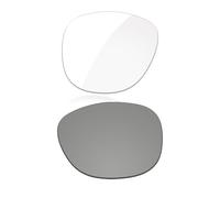 LenzReborn Lente polarizada de repuesto para RayBan Meta Skyler RW4010 52 mm AI gafas, transición, antiarañazos, Eclipse gris fotocromático, Talla única