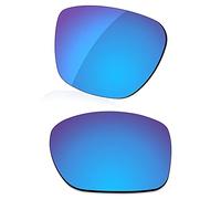 LenzReborn Lentes polarizados de repuesto para gafas de sol Arnette Fastball AN4202, más opciones, Azul hielo - Espejo polarizado, Talla única