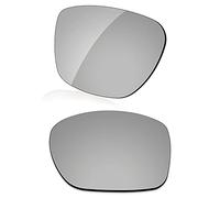 LenzReborn Lentes polarizados de repuesto para gafas de sol Arnette Fastball AN4202, más opciones, Gris plateado - Espejo polarizado, Talla única