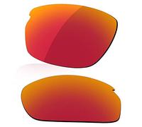 LenzReborn Lentes polarizados de repuesto para gafas de sol Oakley Carbon Shift OO9302, más opciones, Rojo Fuego - Espejo polarizado, Taille unique