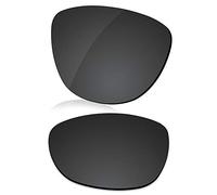 LenzReborn Lentes polarizados de repuesto para gafas de sol Oakley Fringe OO9124, más opciones, Negro Oscuro - Polarizado, Taille unique