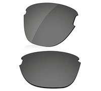 LenzReborn Lentes polarizados de repuesto para gafas de sol Oakley Frogskins Lite OO9374, más opciones, Negro brillante - Espejo polarizado, Taille unique