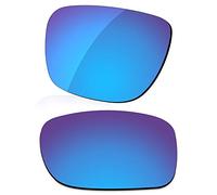 LenzReborn Lentes polarizados de repuesto para gafas de sol Oakley Sliver XL OO9341, más opciones, Azul Hielo - Espejo polarizado, Taille unique